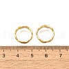 Rack Plating Brass Bead Frame KK-M309-35B-G-2