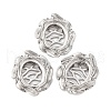 Brass Cabochon Settings KK-U074-01P-1