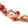 Synthetic Dyed Turquoise Beaded Stretch Bracelets for Women Men BJEW-JB11549-4