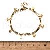 304 Stainless Steel Butterfly Bracelets BJEW-R021-06G-5