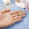  120Pcs 6 Colors Resin 3D Moon Cabochons MRMJ-TA0001-31-5