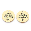 201 Stainless Steel Pendants STAS-T064-37G-10-2