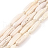 Natural Baroque Keshi Pearl Beads Strands PEAR-B004-05A-02A-2