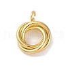 Ion Plating(IP) Brass Pendants KK-U042-09G-1