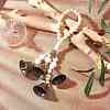Iron Bell & Tibetan Style Alloy Pendant Decorations HJEW-JM003371-03-1