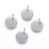 Non-Tarnish 304 Stainless Steel Charms EJEW-L238-03C-P-1