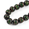 Handmade Gold Sand Lampwork Beads LAMP-N026-01B-3