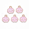 Alloy Enamel Charms X-ENAM-S121-072B-2