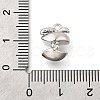 Brass Micro Pave Cubic Zirconia Charms KK-C096-06P-3