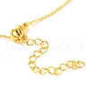 Rack Plating Brass Rope Chain Necklaces NJEW-K256-04G-3
