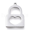 304 Stainless Steel Pendants STAS-M275-03P-1