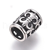 304 Stainless Steel European Beads STAS-G214-34AS-2