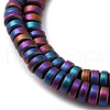 Electroplated Non-magnetic Hematite Beads Strands G-P571-A01-01F-3