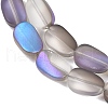 Electroplate Glass Beads Strands EGLA-C009-01B-HR03-3