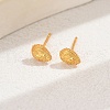Fashionable Brass Stud Earrings YN8845-7-1