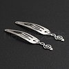 Alloy Snap Hair Clips PW-WG871EF-03-1