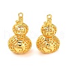 Hollow Brass Pendants KK-L229-004G-1
