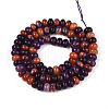 Halloween Theme Dyed Natural White Jade Beads Strands G-T139-58A-01-2