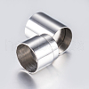 304 Stainless Steel Magnetic Clasps with Glue-in Ends STAS-F132-55P-10mm-3