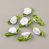 Polyester Rose Ornaments DIY-WH0308-242A-2