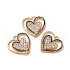 Alloy Rhinestone Pendants ALRI-Q236-03LG-3