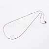 304 Stainless Steel Cable Chain Necklaces STAS-O056-12-2