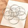 Non-Tarnish Fashion 304 Stainless Steel Buddhist Bangle Sets X-BJEW-L664-022A-P-7