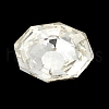 Faceted Glass Rhinestone Cabochons GGLA-C032-05G-2