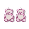 Opaque Resin Pendants RESI-G046-12P-2