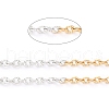 Two Tone 304 Stainless Steel Curb Chains CHS-B001-07-4