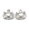 Non-Tarnish 316 Surgical Stainless Steel Charms X-STAS-C026-14P-2