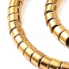 Electroplated Synthetic Non-magnetic Hematite Beads Strands G-H027-G01-03-4