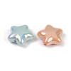 UV Plating Opaque Acrylic Beads MACR-L007-11-2