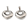 Non-Tarnish 304 Stainless Steel Pendants STAS-G311-06P-1