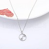 Alloy Crystal Rhinestone Ring with Constellation Pendant Necklaces FS-WG797BF-10-1