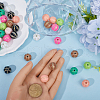 SOFPLATE 50pcs Opaque Acrylic Beads OACR-SP0001-10-3