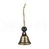 Halloween Iron Bell Hanging Ornaments HJEW-JM02444-1