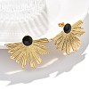 304 Stainless Steel Studs Earrings for Women EJEW-K306-32G-2