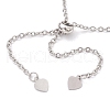 201 Crystal Stone Cage Pendant Necklaces NJEW-JN04765-01-4