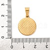 201 Stainless Steel Pendants STAS-C130-06G-3