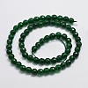 Natural Malaysia Jade Bead Strands G-A147-4mm-A07-2