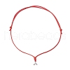 Adjustable Waxed Polyester Cord Necklace Making AJEW-JB01311-01-1