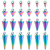 Unicraftale 24Pcs 4 Style 304 Stainless Steel Pendants STAS-UN0045-79-1