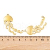 Ion Plating(IP) 304 Stainless Steel Connector Charms STAS-G335-04G-3