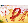 Eco-Friendly Korean Waxed Polyester Braided Adjustable Necklace Makings NJEW-TAC0015-03-13