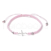 Braided Nylon Cord Adjustable Bracelets BJEW-JB11597-03-2