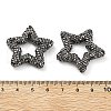 Star Shape Polymer Clay Rhinestone Beads CLAY-NH0001-06L-3