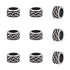 Unicraftale 10Pcs Column 304 Stainless Steel Beads STAS-UN0060-09-1
