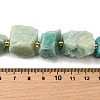 Raw Rough Natural Amazonite Beads Strands G-Z087-B24-5