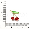 Alloy Enamel Pendants FIND-A051-08A-G-3